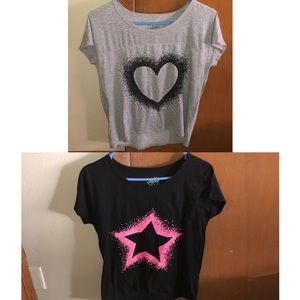 2 Justice Shapes Tees